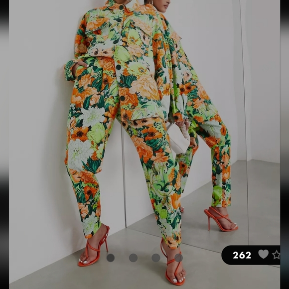 ASOS EDITION tapered floral pants - Picture 5 of 10